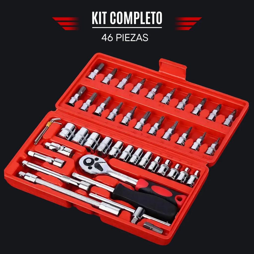 Kit herramientas 46 piezas