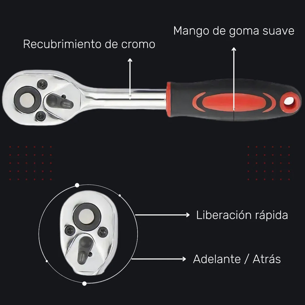 Kit herramientas 46 piezas